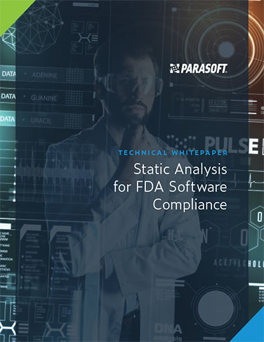 Static Analysis for FDA Software Compliance